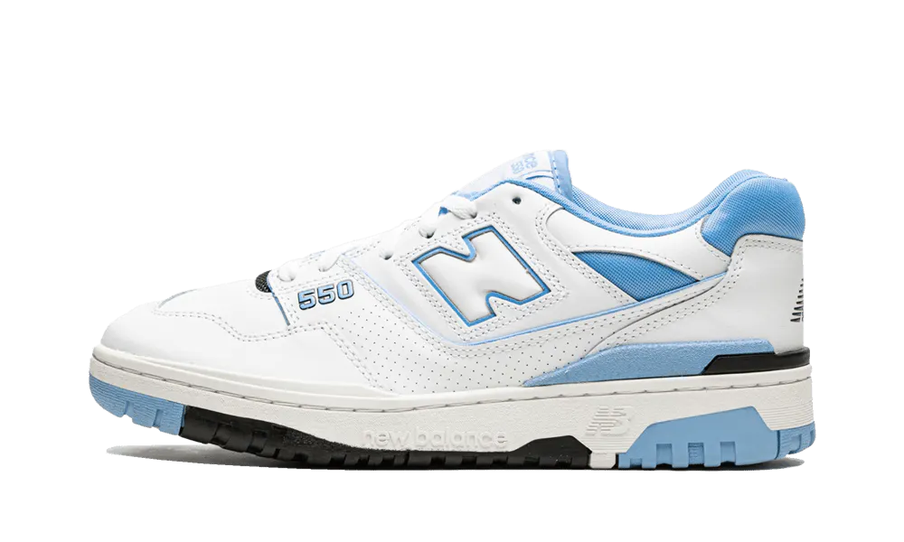 New Balance 550 UNC White University Blue