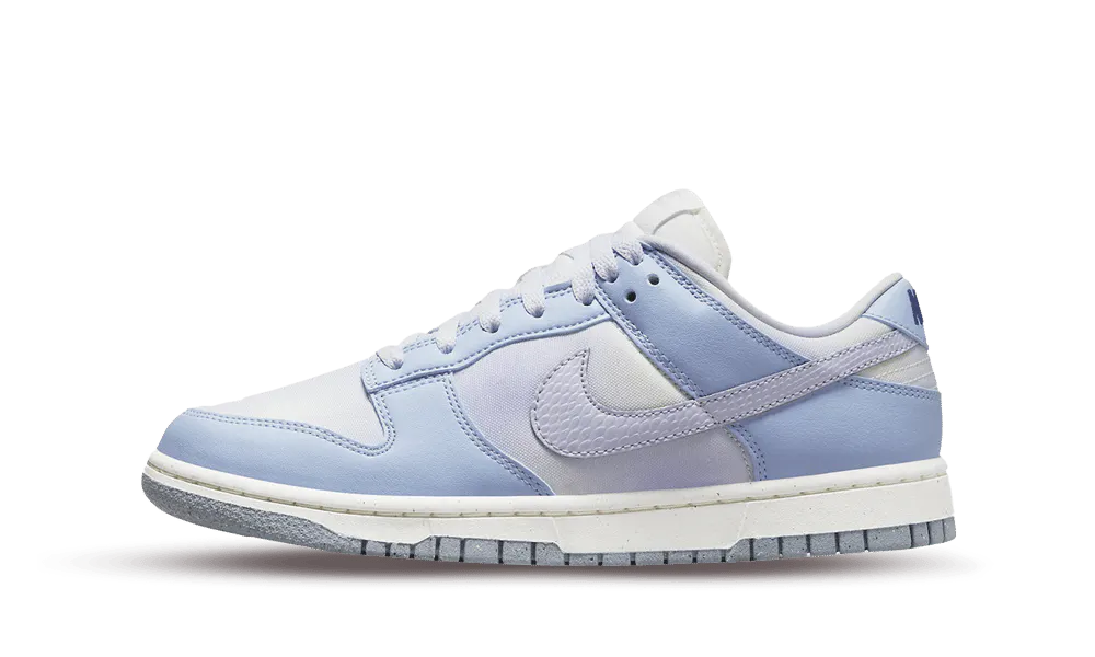 Nike Dunk Low White Blue Airbrush