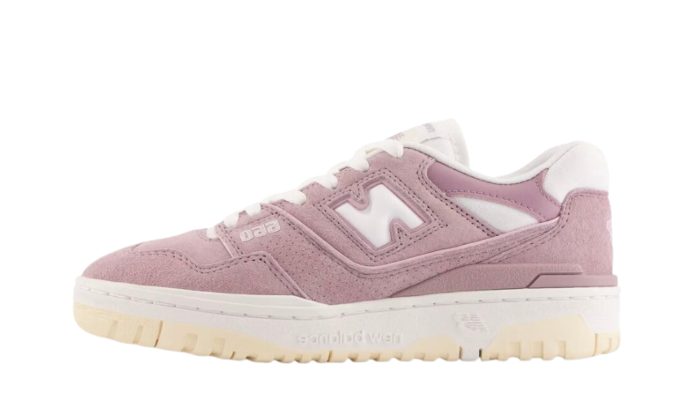 New Balance 550 Lilac Chalk Suede