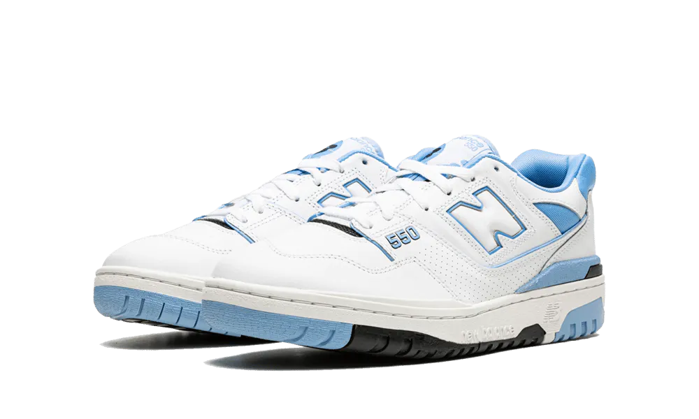 New Balance 550 UNC White University Blue