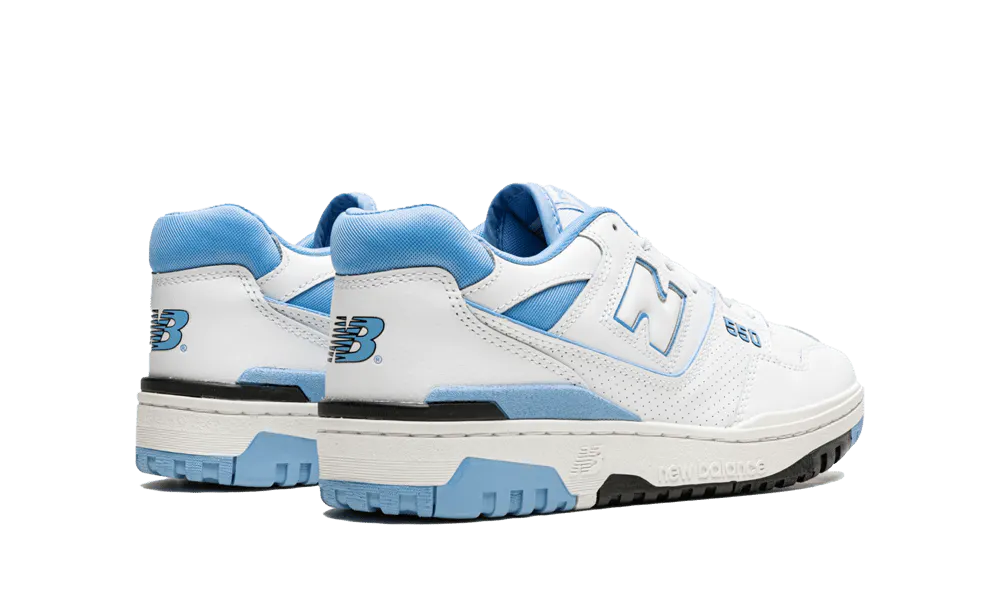 New Balance 550 UNC White University Blue