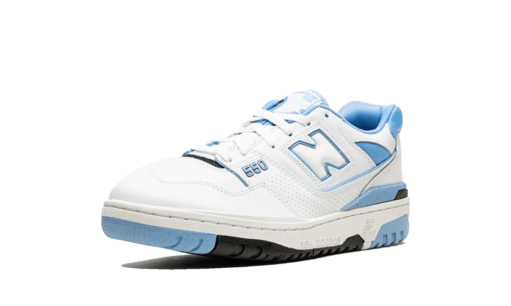 New Balance 550 UNC White University Blue