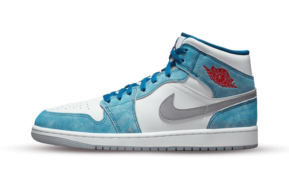 Air Jordan 1 Mid SE French Blue Light Steel