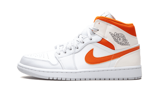 Air Jordan 1 Mid Starfish Pure Platinum