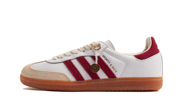 Adidas Samba Sporty & Rich White Collegiate Burgundy